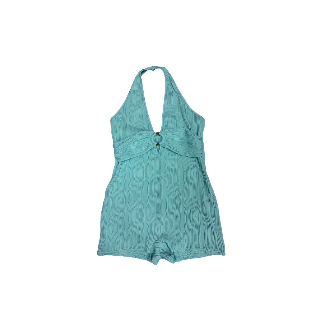 Textured Bodycon Romper