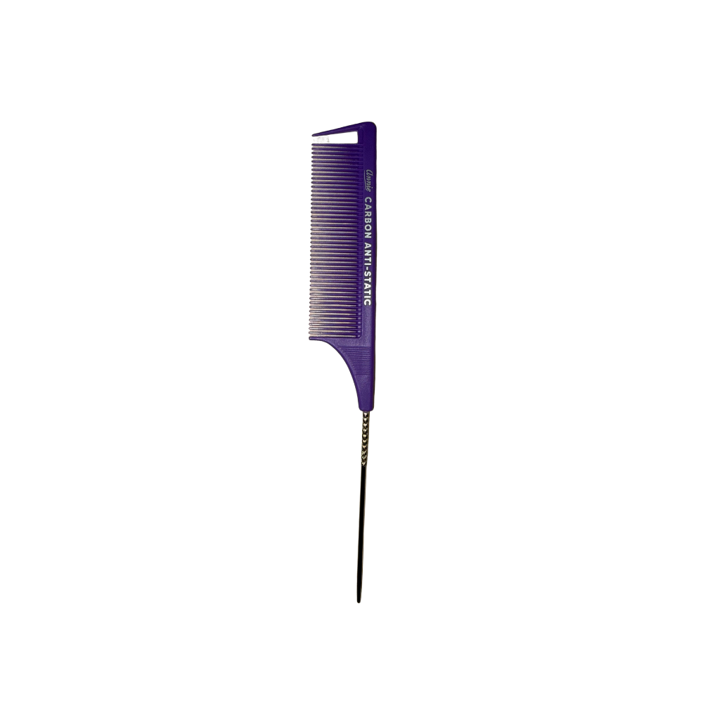 Annie Carbon Pintail Parting Comb Assorted