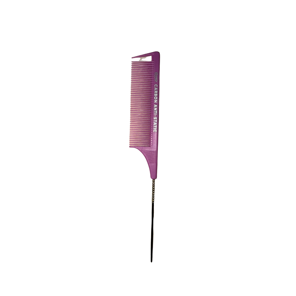 Annie Carbon Pintail Parting Comb Assorted