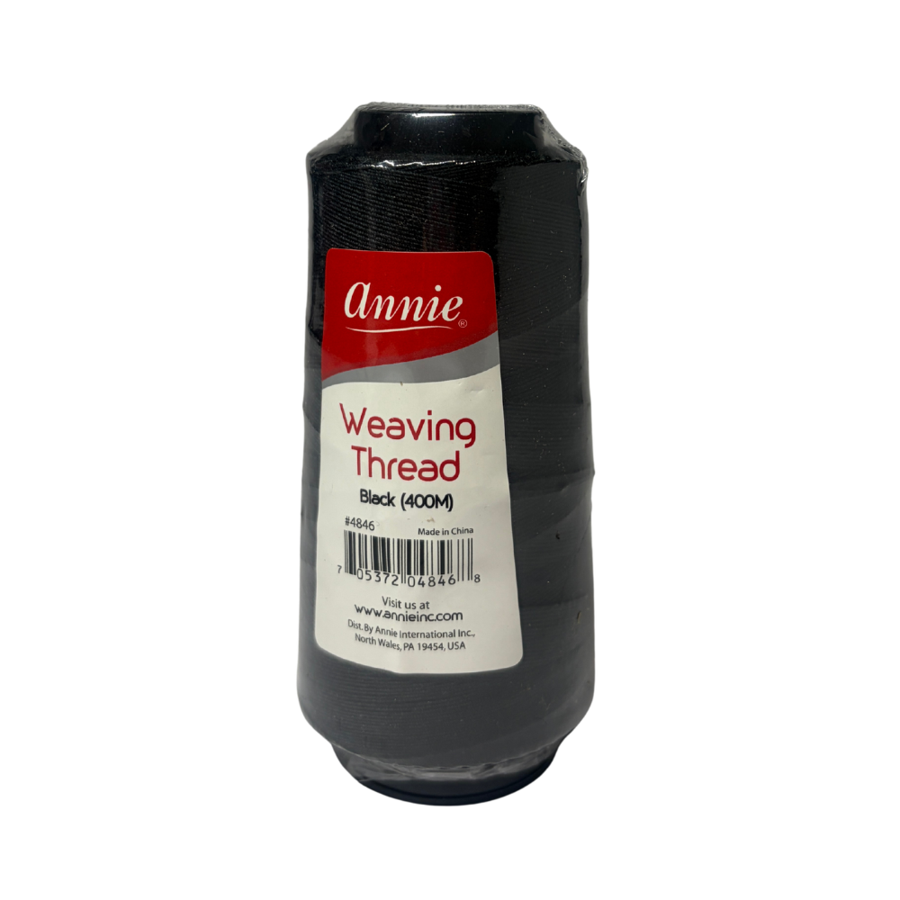 Annie 400M Black Weaving Thread