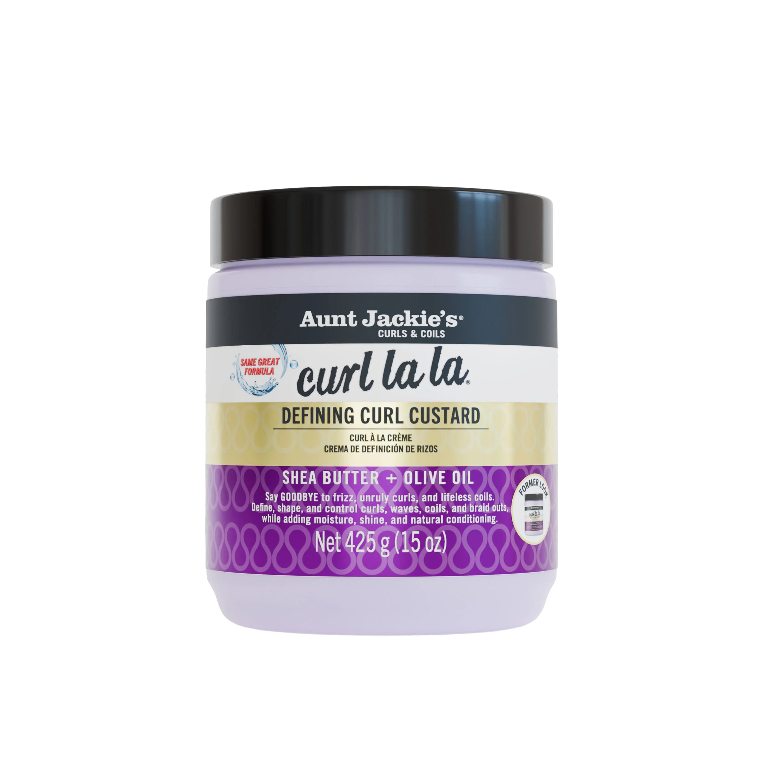 Aunt Jackie's Curl Lala Defining Curl Custard 15 Oz