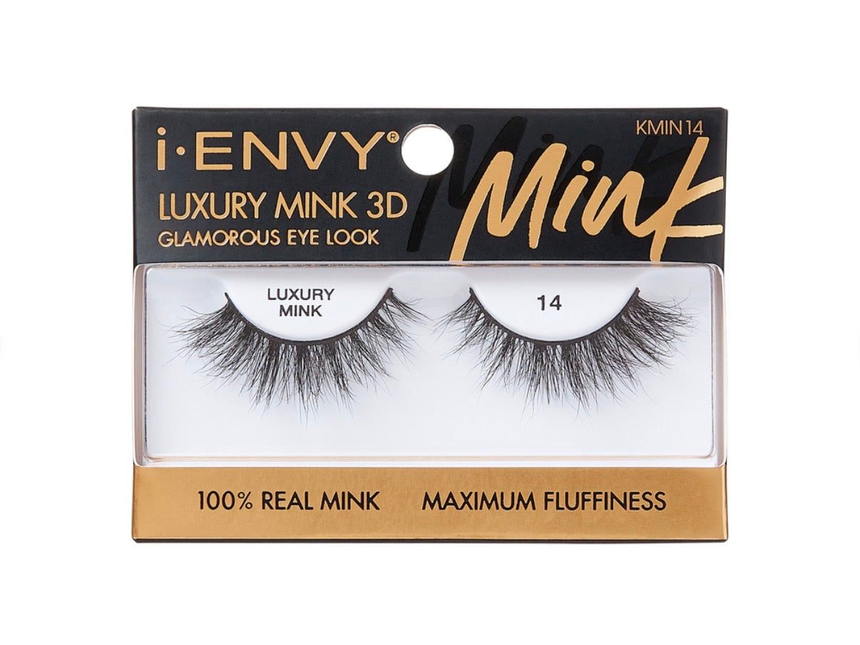 Kiss IEnvy Luxury Mink 3D Eyelashes