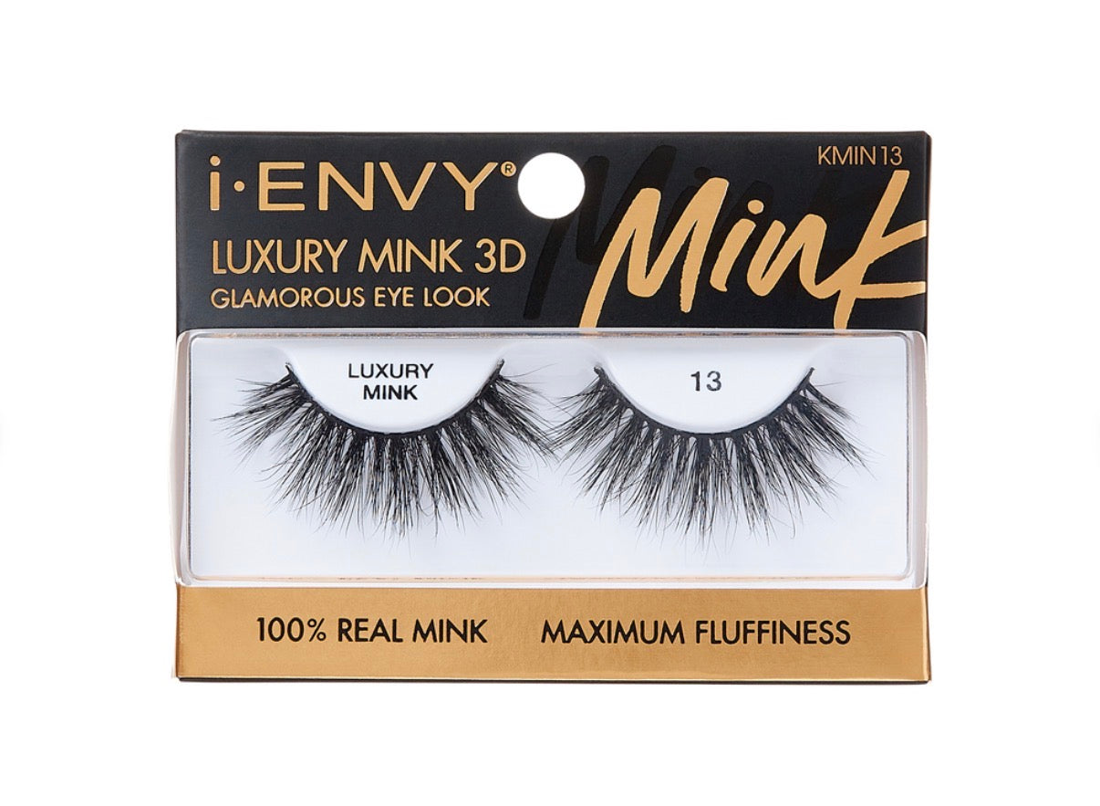 Kiss IEnvy Luxury Mink 3D Eyelashes