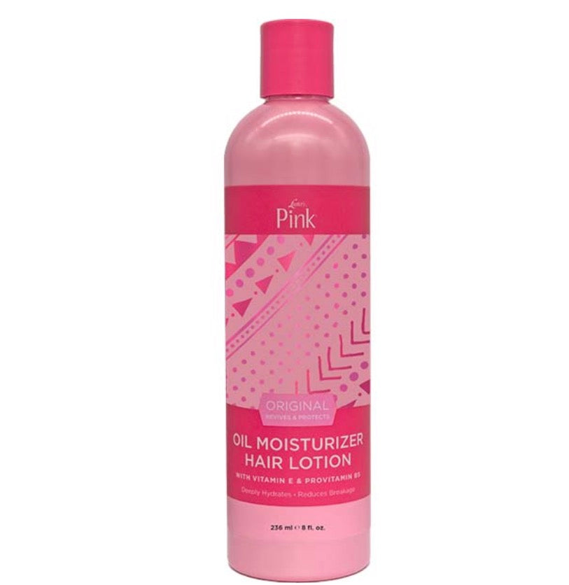 Lusters Pink Oil Moisturizer Hair Lotion Original 8 Oz