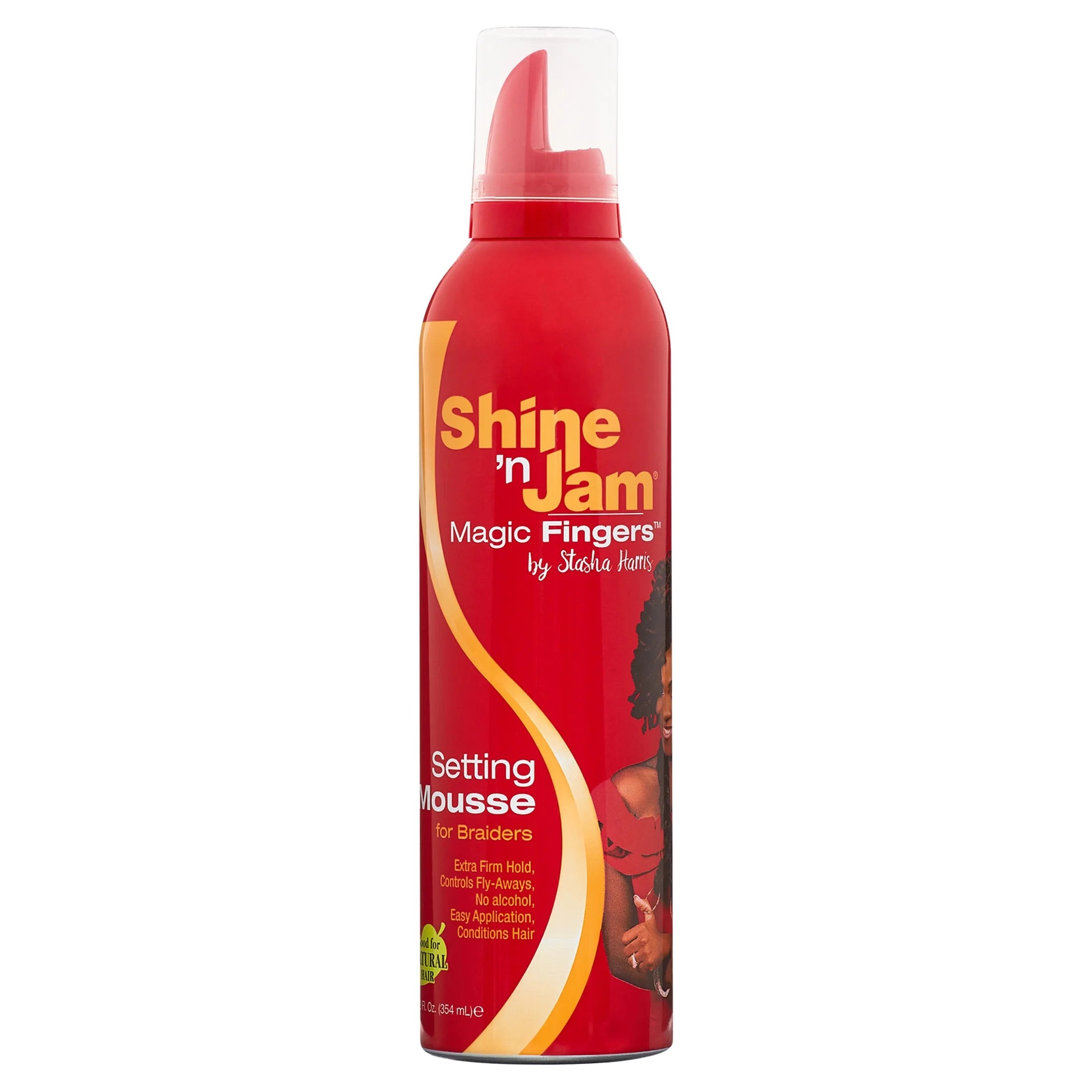 Ampro Shine N Jam Magic Fingers Setting Mousse 12 Oz