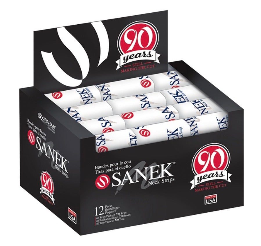 Sanek Neck Strips White