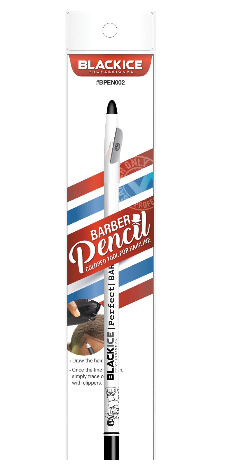 Black Ice Barber Pencil