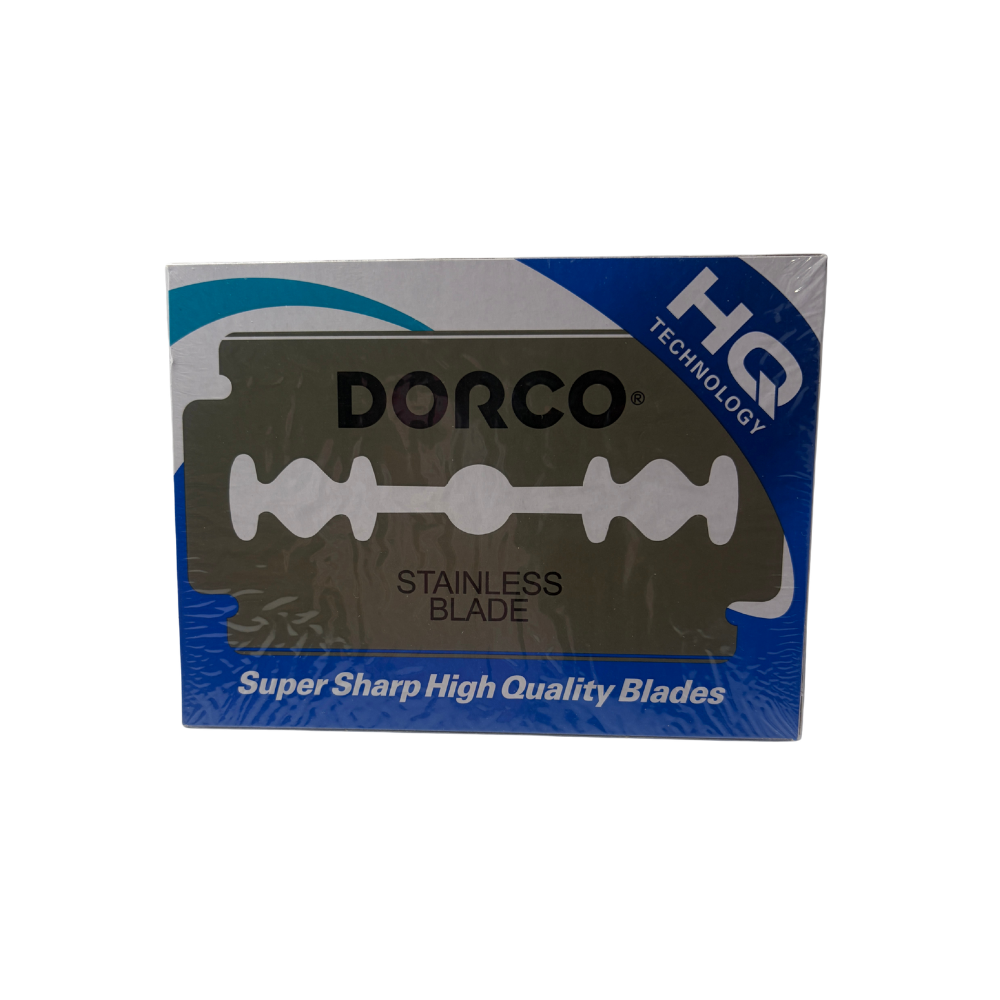 Dorco Stainless Steel Razor Blades (Blue)