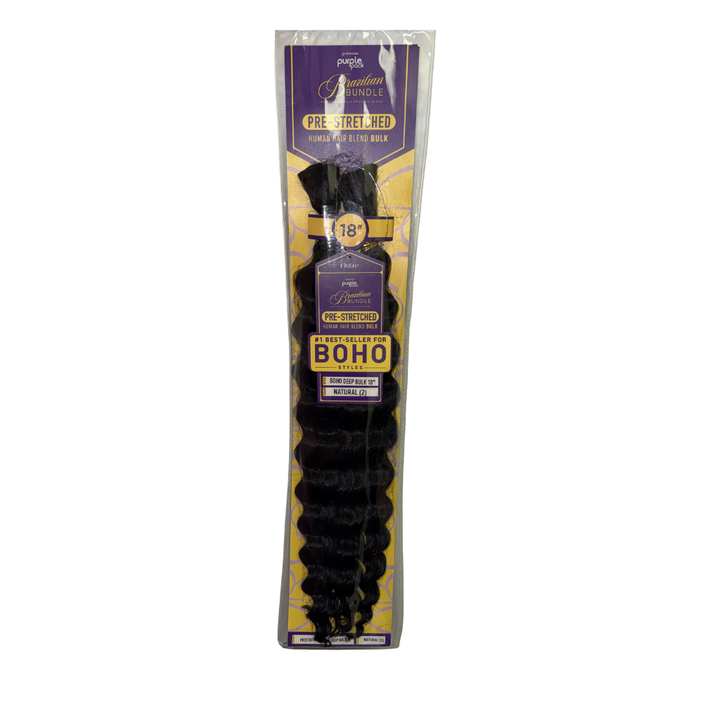 Outre Purple Pack Boho Deep Bulk 18" (Human Blend)