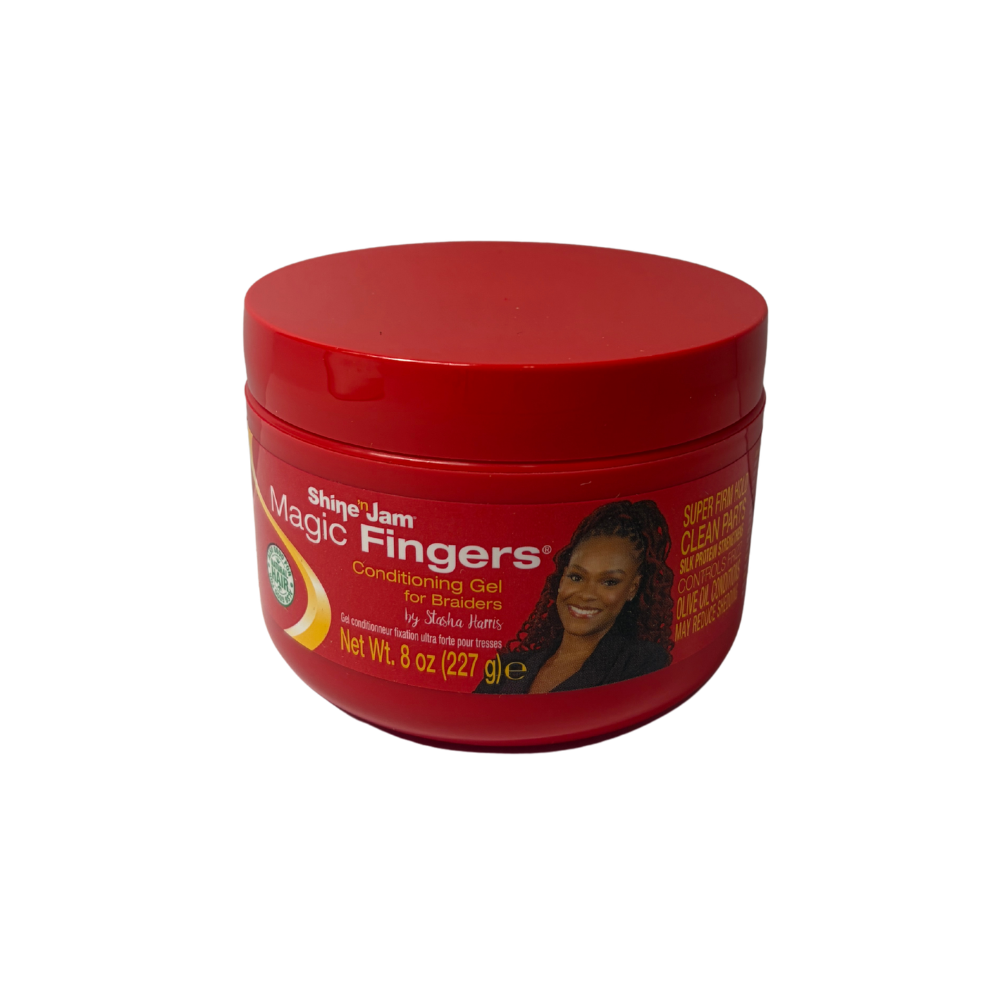 Ampro Shine N Jam Magic Fingers Conditioning Gel 8 Oz
