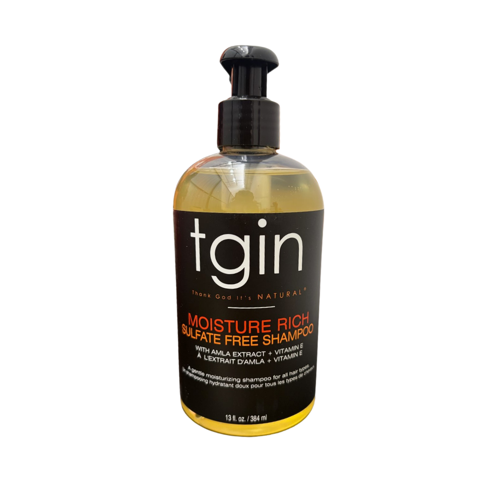 TGIN Moisture Rich Sulfate Free Shampoo 13 Oz